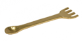 Löffel zum Räuchern - golden