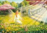 Engel der Hingabe - Postkarte